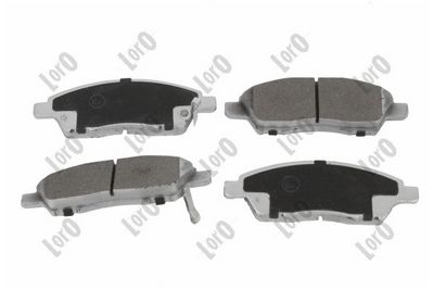 Brake Pad Set, disc brake ABAKUS 231-01-149