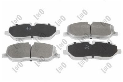 Brake Pad Set, disc brake ABAKUS 231-01-150