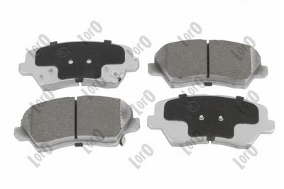 Brake Pad Set, disc brake ABAKUS 231-01-156