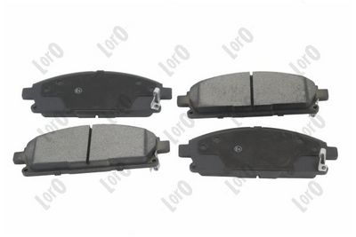 Brake Pad Set, disc brake ABAKUS 231-01-157