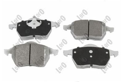 Brake Pad Set, disc brake ABAKUS 231-01-158