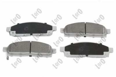 Brake Pad Set, disc brake ABAKUS 231-01-162