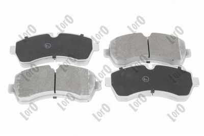 Brake Pad Set, disc brake ABAKUS 231-01-163