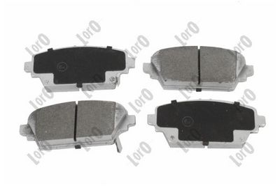 Brake Pad Set, disc brake ABAKUS 231-01-183