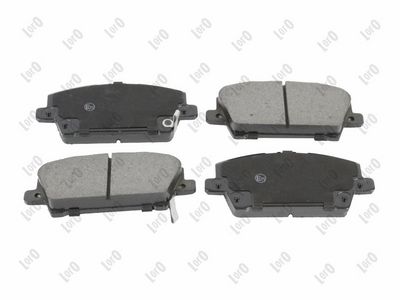 Brake Pad Set, disc brake ABAKUS 231-01-184