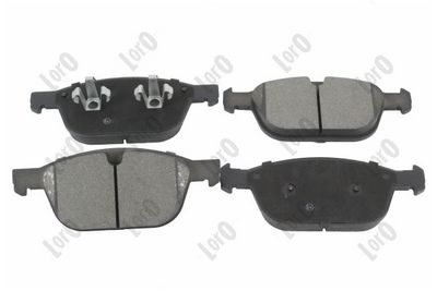 Brake Pad Set, disc brake ABAKUS 231-01-189