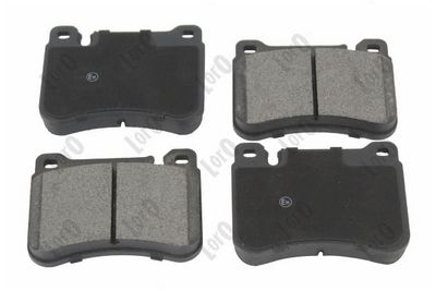 Brake Pad Set, disc brake ABAKUS 231-01-191