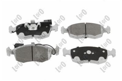Brake Pad Set, disc brake ABAKUS 231-01-195