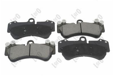 Brake Pad Set, disc brake ABAKUS 231-01-202