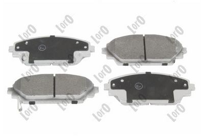 Brake Pad Set, disc brake ABAKUS 231-01-203