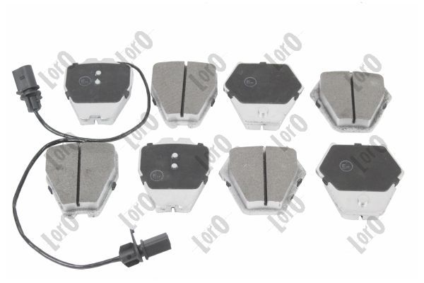ABAKUS 231-01-206 Brake Pad Set, disc brake