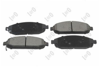 Brake Pad Set, disc brake ABAKUS 231-01-210