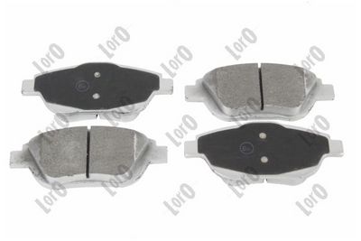 Brake Pad Set, disc brake ABAKUS 231-01-213