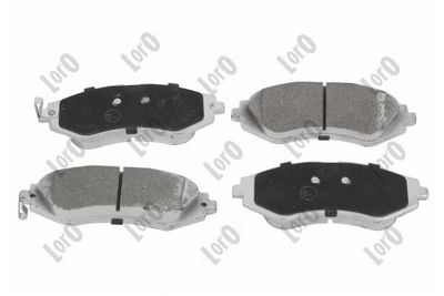Brake Pad Set, disc brake ABAKUS 231-01-218