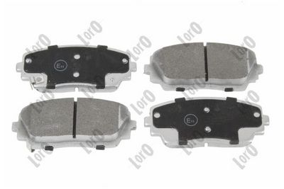 Brake Pad Set, disc brake ABAKUS 231-01-219