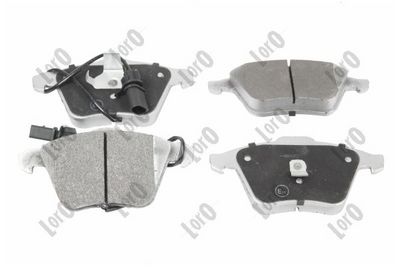 Brake Pad Set, disc brake ABAKUS 231-01-220