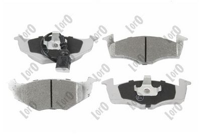 Brake Pad Set, disc brake ABAKUS 231-01-224