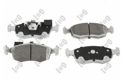Brake Pad Set, disc brake ABAKUS 231-01-225
