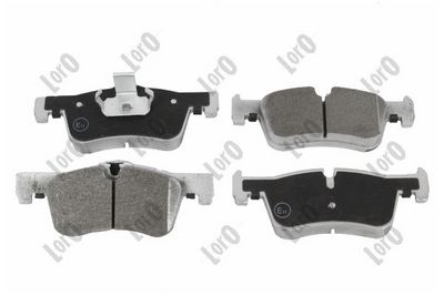 Brake Pad Set, disc brake ABAKUS 231-01-226