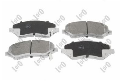 Brake Pad Set, disc brake ABAKUS 231-01-242