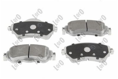 Brake Pad Set, disc brake ABAKUS 231-01-244