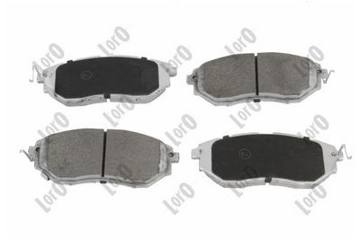 Brake Pad Set, disc brake ABAKUS 231-01-247