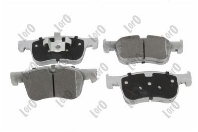 Brake Pad Set, disc brake ABAKUS 231-01-250