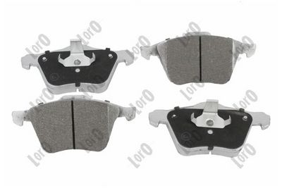 Brake Pad Set, disc brake ABAKUS 231-01-254