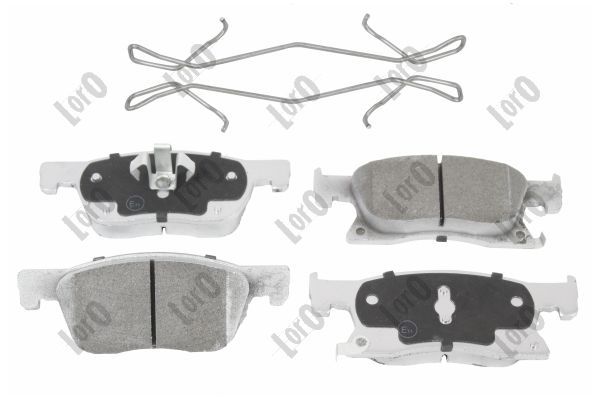 ABAKUS 231-01-255 Brake Pad Set, disc brake