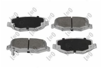Brake Pad Set, disc brake ABAKUS 231-01-272