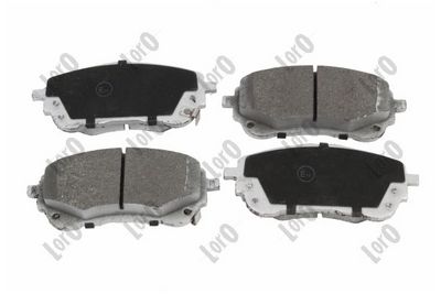 Brake Pad Set, disc brake ABAKUS 231-01-275