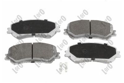 Brake Pad Set, disc brake ABAKUS 231-01-278