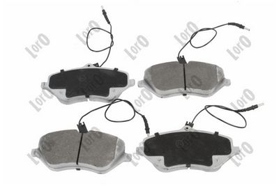 Brake Pad Set, disc brake ABAKUS 231-01-279