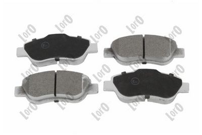Brake Pad Set, disc brake ABAKUS 231-01-282