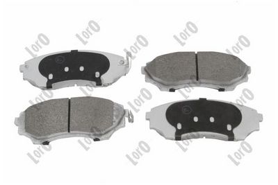 Brake Pad Set, disc brake ABAKUS 231-01-300