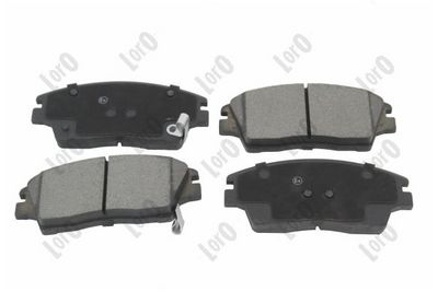 Brake Pad Set, disc brake ABAKUS 231-01-302