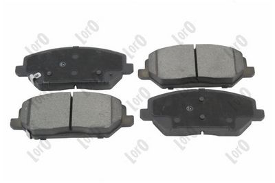 Brake Pad Set, disc brake ABAKUS 231-01-306