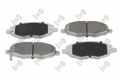 Brake Pad Set, disc brake ABAKUS 231-01-308