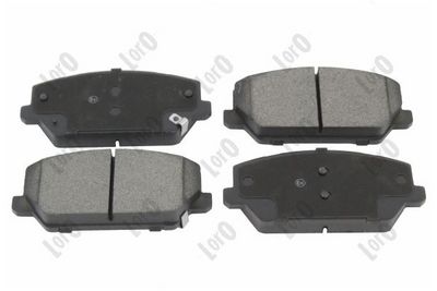 Brake Pad Set, disc brake ABAKUS 231-01-314