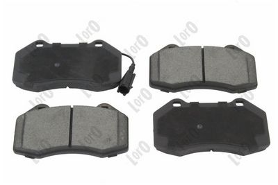 Brake Pad Set, disc brake ABAKUS 231-01-316