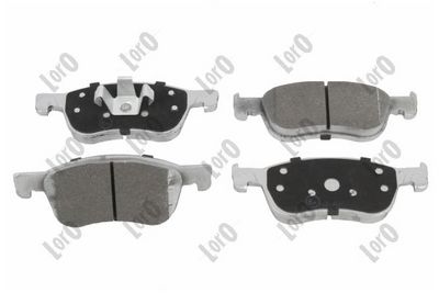 Brake Pad Set, disc brake ABAKUS 231-01-318