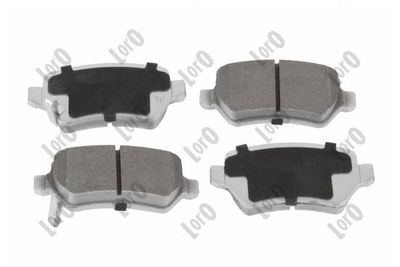 Brake Pad Set, disc brake ABAKUS 231-02-002