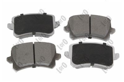Brake Pad Set, disc brake ABAKUS 231-02-006