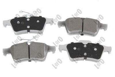 Brake Pad Set, disc brake ABAKUS 231-02-008