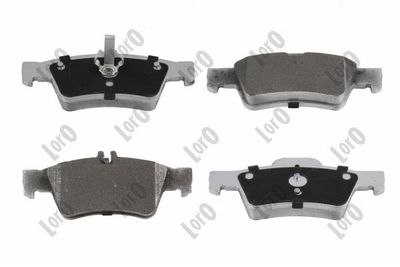 Brake Pad Set, disc brake ABAKUS 231-02-013
