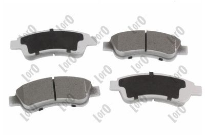 Brake Pad Set, disc brake ABAKUS 231-02-017