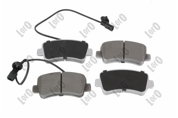 ABAKUS 231-02-024 Brake Pad Set, disc brake