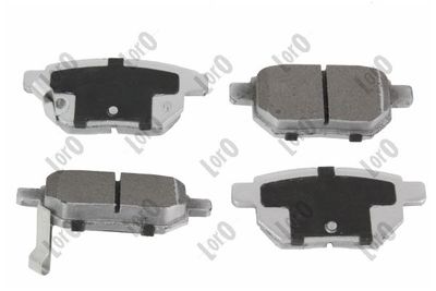 Brake Pad Set, disc brake ABAKUS 231-02-036