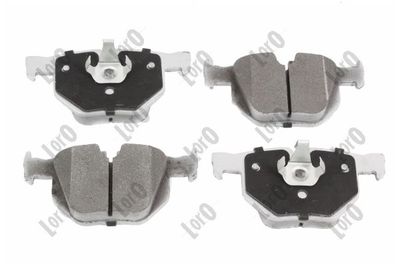 Brake Pad Set, disc brake ABAKUS 231-02-052