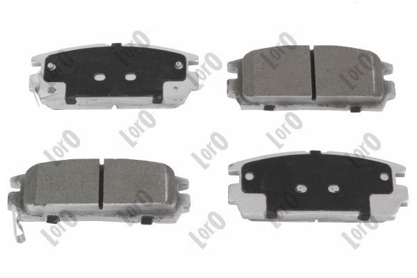 ABAKUS 231-02-076 Brake Pad Set, disc brake